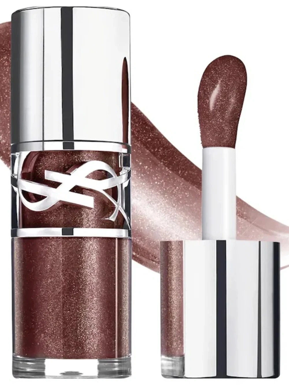 Yves Saint Laurent Loveshine Plumping Lip Oil Gloss 06 Espresso Stardust